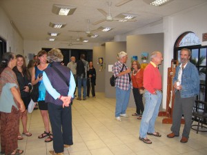 well attended exhibition