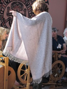 lovely handwoven shawl